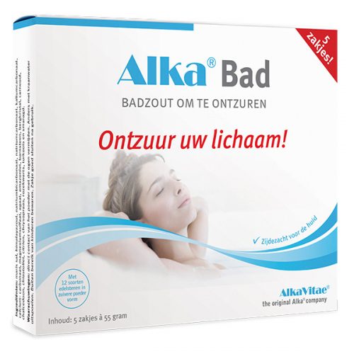 Alka® Bad - 5 zakjes - Basische badzout om te ontzuren